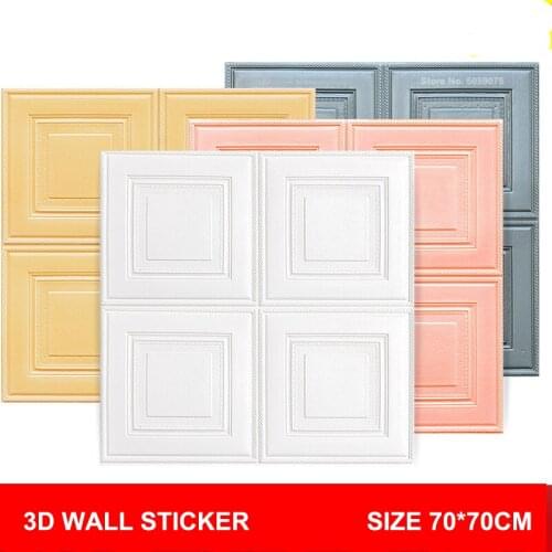 3D Wall Stickers Self Adhesive Wallpaper Waterproof TV Background Living Children Room Decoration Wallpaper Bedroom Decoration