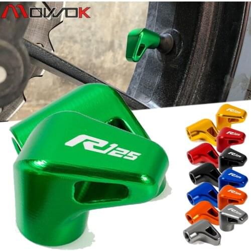 For Yamaha YZF R125 YZF-R125 All Year Motorcycle Accessories Universal CNC Wheel Airtight Covers Tire Valve Stem Caps YZFR125