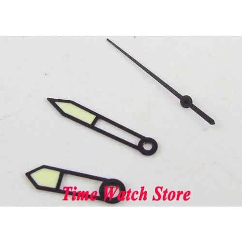 Black watch hand LUMINOUS fit for MIYOTA 8215 8205 821A Mingzhu 2813 3804 Automatic movement H54
