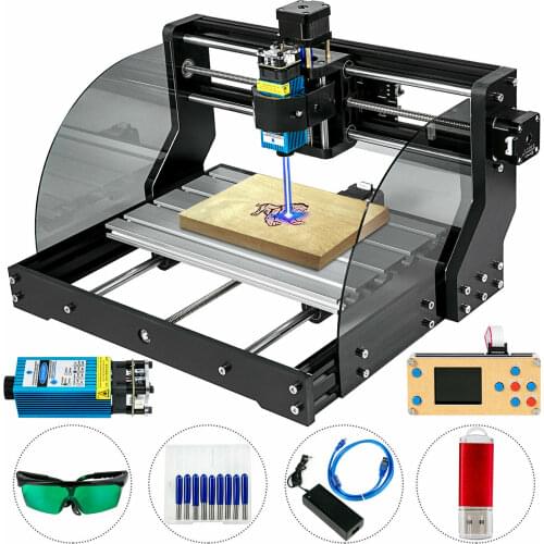 CNC Router 3018 Pro Laser Engraver Machine with Offline Controller