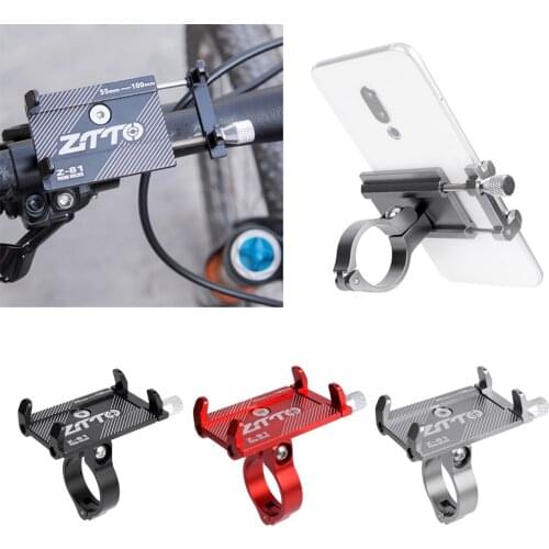 Bike Phone Holder Phone Mount Support GPS Case Bicycle Motorcycle Handlebar Extender 360 Degree Rotation