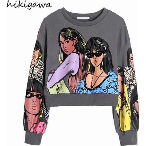 Женские длинные толстовки HIKIGAWA China At AliExpress