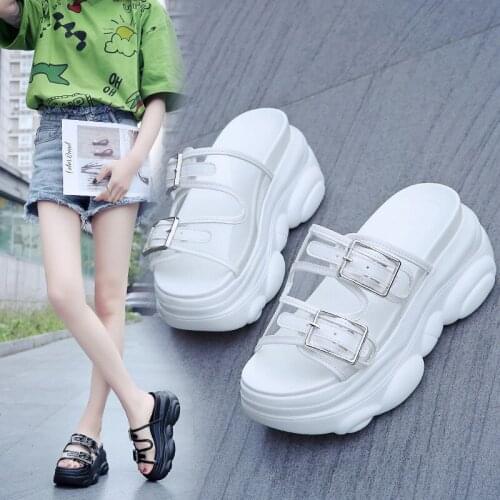 Summer New Style All-purpose Platform Platform Web Celebrity Students Leisure Sports Fairy Sandal