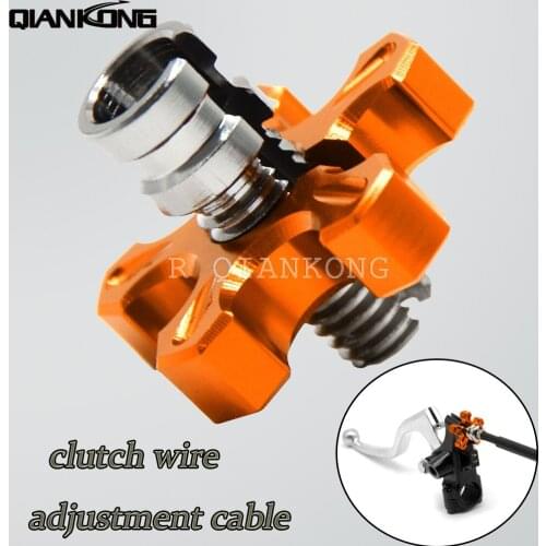 M8*1.25 Universal Motorcycle CNC brakes Clutch Cable Wire Adjuster For 125 ABS 990 HONDA CB 1000 R CBR 600 RR 600 F