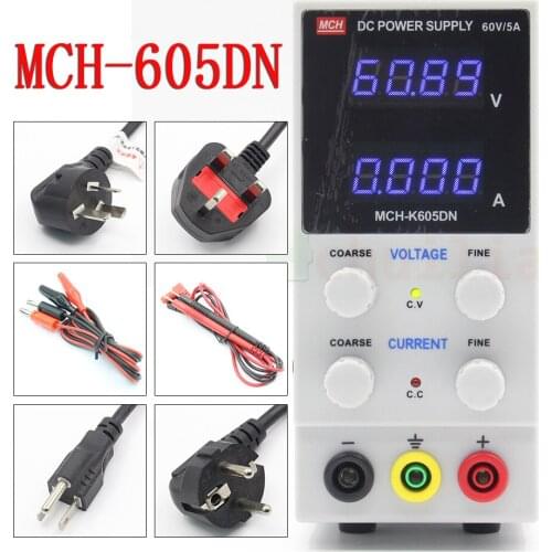 MCH-605DN 3010DN 305DN adjustable DC Power supply 60V 5A digital high-precision ammeter for notebook phone repair