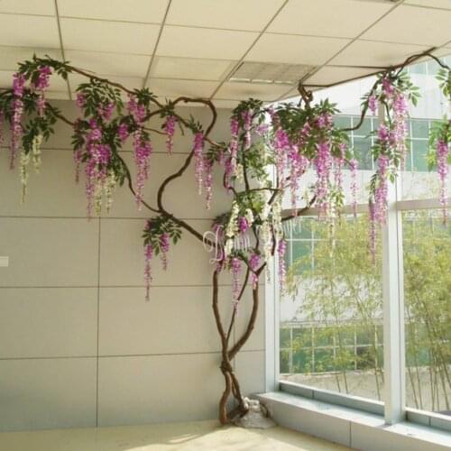 Bundle Natural Dried Rattan Grape Vine Garland for Wedding Home Holiday Hanging Wall DIY Decoration