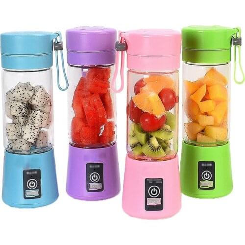 New Portable Blender USB Mixer Electric Juicer Machine Smoothie Blender Mini Food Processor Personal Lemon Squeezer Fruit Juicer