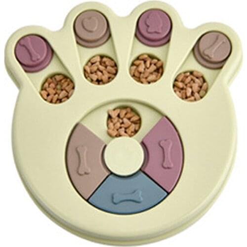 Pet Training Puzzle Dog Toy Slow Food Bowl Leaking Food Reward Dog Game Disc Board Funny Slow Eat Biting Dog Interactive Toys-30