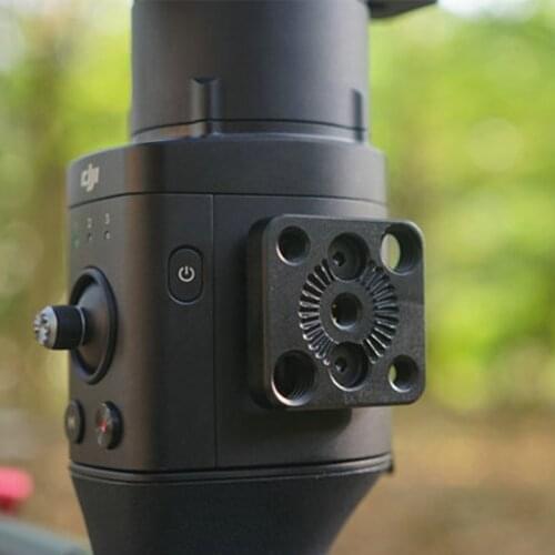 Aluminum Alloy Adapter Plate Expansion Module Accessory for DJI Ronin-S RS2/RSC2 Handheld Gimbal Stabilizers Accessories