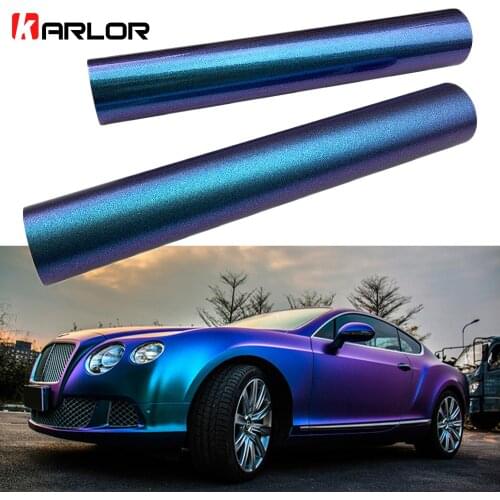 30*100cm Car Blue to Purple Pearl Chameleon Vinyl Wrap Film Chameleon Car Stickers Automobiles Motorcycle Car Styling Decaration