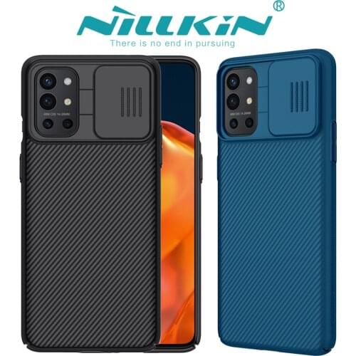 Nillkin Blue Camera Protection Hard PC Shockproof Phone Case For OnePlus9 IN 9R EU NA CN 1+9Pro Protective Casing Back Cover