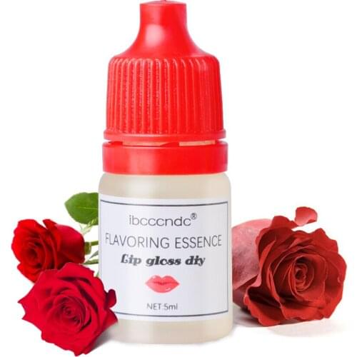 Rose Natural Flavor Essence for Handmade Makeup Cosmetic LipGloss Base Lipgloss DIY Food Grade Fragrance Flavoring Essential oil