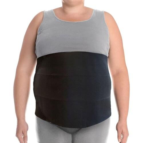 Wide Abdominal Binder Belly Wrap Plus Size Postpartum Tummy Tuck Belt Provides Slimming Bariatric Stomach