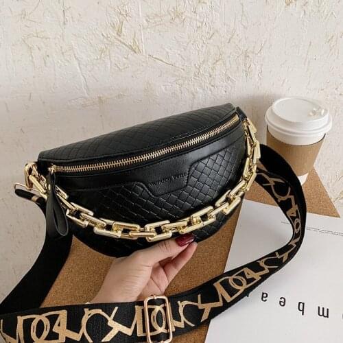 Women Retro Waist Bags PU Leather Pack Shoulder Bag Waist Pack Belt Multifunctional Chest Bag