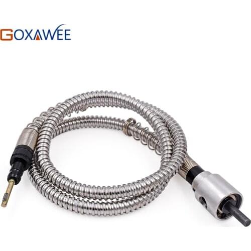 GOXAWEE Rotary Grinder Flexible Shaft Fits For Dremel Rotary Tool Accessories Flex Shaft Electric Grinder Power Rotary Tools