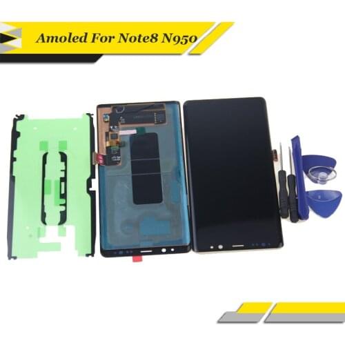 Replacement LCD for SAMSUNG GALAXY Note 8 Note8 Display Touch Screen Digitizer Assembly Black