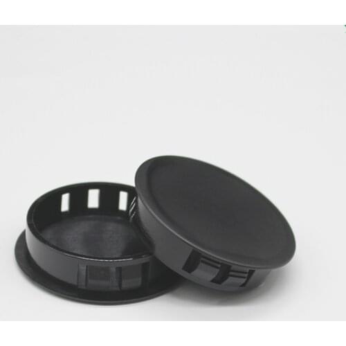 10-20Pcs Nylon Snap Hole Plug Round Plug Cover Pipe Plug Hole Cover Steel Pipe Plug Screw Plug 25mm-50mm