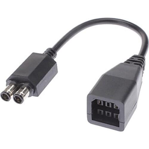 100pcs a lot AC Adapter Converter Transfer Cable for Xbox 360 Slim