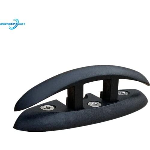 130mm Nylon Sailboats Flip Up Folding Pull Up Cleat Dock Deck Boat Marine Kayak Hardware Line Rope Mooring Cleat Accessories