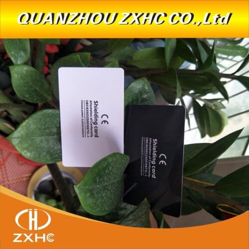 5pcs/lot RFID anti-Theft shielding NFC information anti-theft shielding card Gift Shielding Module anti-theft blocking card