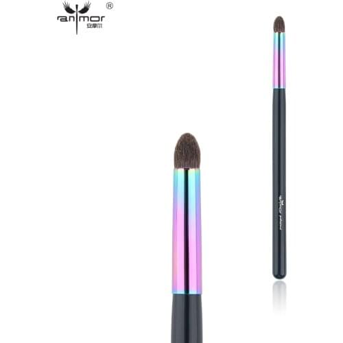 Anmor Pure Horse Hair Tapered Blending Eye Shading Brush Professional Smoky Eyeshadow Makeup Brushes CFCB-E05