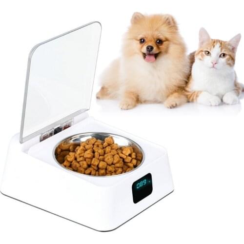 350ml Automatic Feeder for Dogs and Cats 5G Infrared Sensor Switch Cover Anti-mouse Moisture-proof Intelligent Bowl Pet Feeder