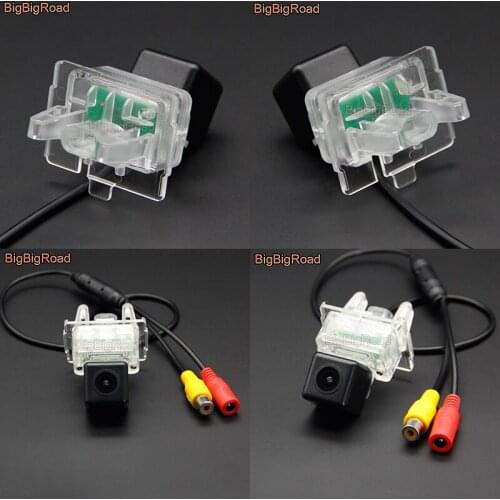 BigBigRoad For Mercedes Benz E Class MB W212 2010-2015 C Class MB W204 W205 Car HD Rear View Parking Camera Auto Backup Monitor