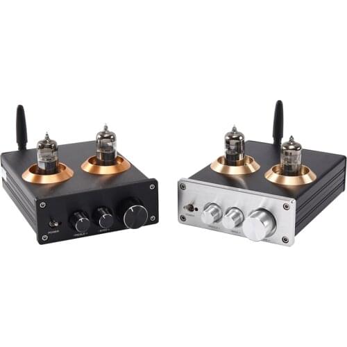 Bluetooth 4.2 5.0 Hifi 6J5 Tube Preamp Amplifier NE5532 Preamplifier Amplificador Tone Board Treble Bass Volume Adjustment
