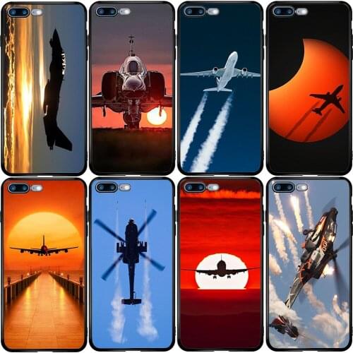 Phone Case for iPhone 5 5s SE 2020 6 6S 7 8 XS XR 11 12 Oneplus 3 5T 6T 7T Pro Max Plus Apache Helicopters Fighter