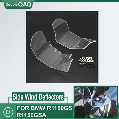 FOR BMW R1150GS R1150GSA NEW Motorcycle Side Wind Deflectors Windshield Windscreen