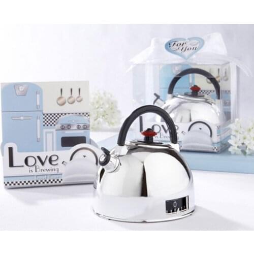 European style kettle brewing timer wedding gift teapot boiler tea timer wedding gifts Dial Timers creative gifts with gift box