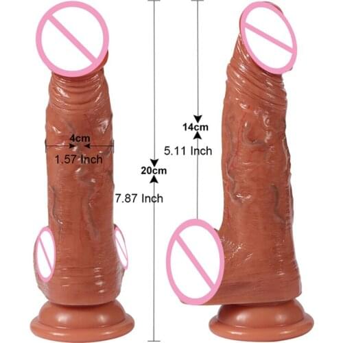 G punkt Masturbation Weiche flüssigkeit silikon Realistische dildo für frauen sex spielzeug erwachsene Starke sucker Haut fühlen