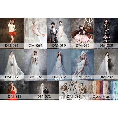 Mehofond Dyed Muslin Backdrop Vintage Old Master Hand Painted Wedding Portrait Photography Background Photo Studio Photoshoot