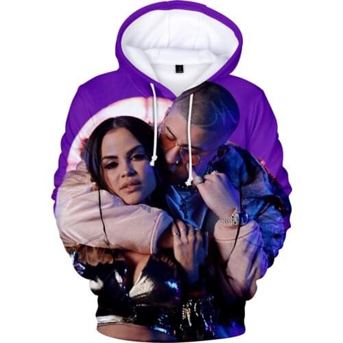 Natti Natasha 3D Fashion Fall Winer Suit Hoodies Sportswear Hooded Youthful Vitality Women/Men Street Style The hooded