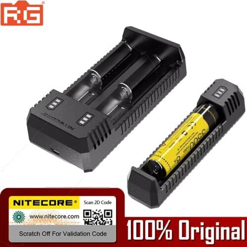 NITECORE UI1 F2 Flexible Power Bank USB Intelligent Finger Lithium Battery Charger For 18650 10440 14500