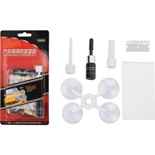 New Auto Car Glass Scratch Crack Restore Tool Car Windshield Resin Curing DIY Repair Glue Repair glass Window Kit Tools Car