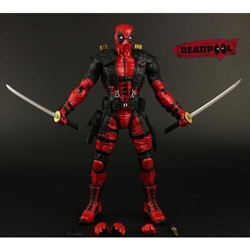 Hasbro Genuine Marvel The Avengers Deadpool Joints Movable Action Figure Model Toys