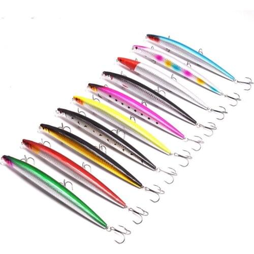 Minnow Fishing Lure 18cm 26g High Quality Hooks Fish Wobbler Tackle Crankbait Artificial Jerkbait Japan Hard Bait Swimbait Pesca