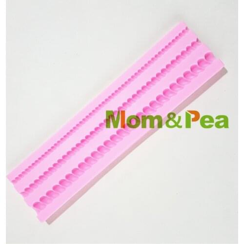 Mom&Pea 1299 Free Shipping Chain Silicone Mold Cake Decoration Fondant Cake 3D Mold Food Grade
