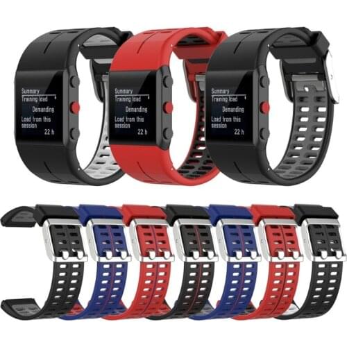 Silicone Replacement Wrist Watch Band for Polar V800 Smart Bracelet with Tool Smart watch Strap for Men Women