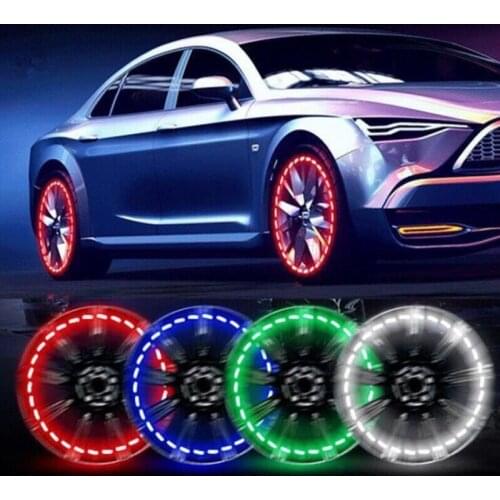 Car tires and motorcycle lights led valve lights, wheel decoration lights, flashing lights, colorful hot wheels