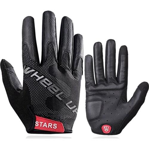 Touch Screen Cycling Gloves Anti-slip Bike Bicycle Gloves Breathable Full Finger MTB Road Bike Gloves Sport Shockproof Gloves