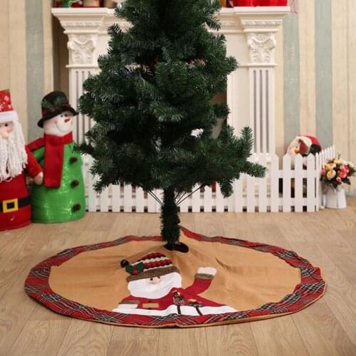 Christmas Tree Skirt Christmas Holiday Party Decoration Christmas Tree Dress Christmas Decoration