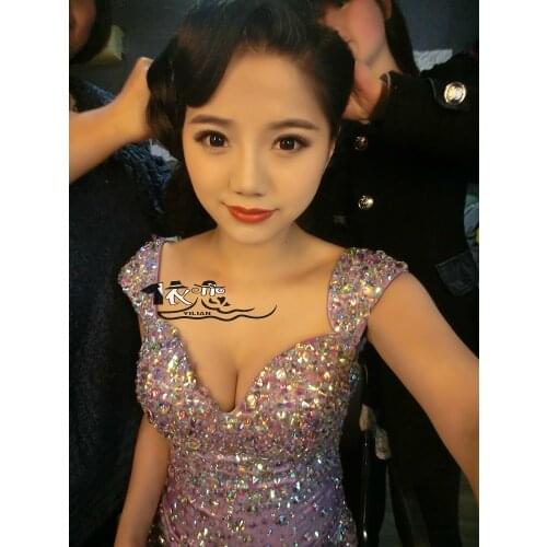 Free shipping robe de soiree 2018 new hot sexy short mini luxury crystal vestido de festa prom gown Party bridesmaid dresses