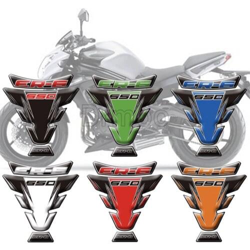 3D Logo Motorcycle Sticker Tankpad Sticker Tank Pad Motorbike Racing Protector Decals For Kawasaki ER6N EE6F Ninja 650