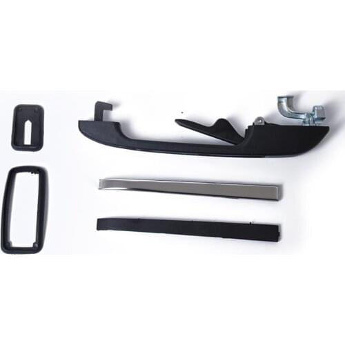 8 Piece Complete Set Car Exterior Door Handle For VW Golf Jetta 1982 1992