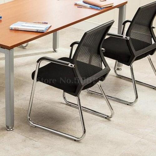 Bow Computer Chair Office Conference Chair Leisure Chair Mesh Breathable Backrest Chair Staff Chair