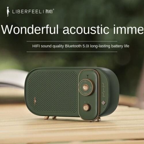 Y6 Bluetooth Speaker Wireless Home Subwoofer Outdoor Portable Mini Long Life High Power Retro Car Audio