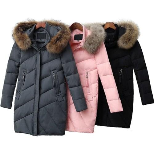 Женские длинные пуховики Fdfklak China At AliExpress