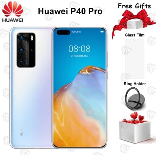 Original Huawei P40 Pro 5G Mobile Phone 6.58 inch 90Hz Screen 8GB 128GB Kirin 990 Android 10 50MP Quad Cameras 40W Smartphone